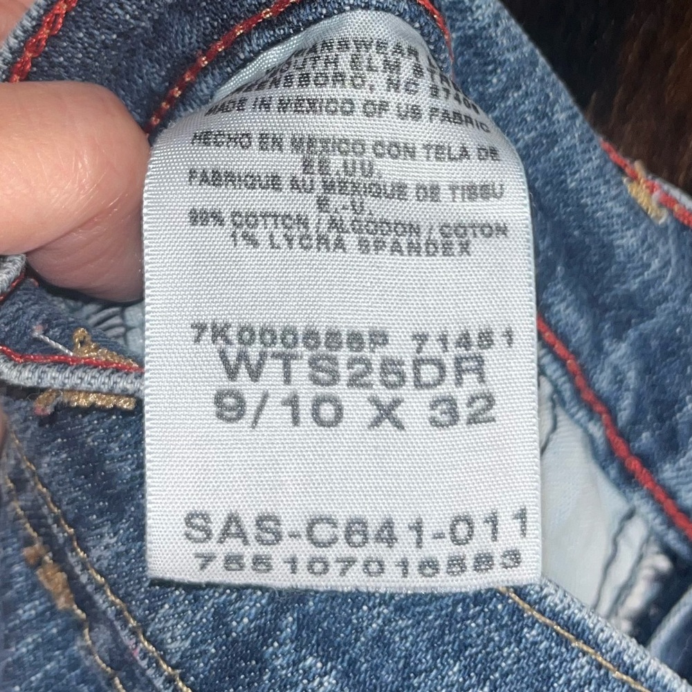 Twenty X western low rise women’s size 9/10X32 jeans in EUC - Picture 8 of 8